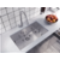 Pelican PL-HA109 R15 16G Handmade 16 Gauge Stainless Steel Undermount Kitchen Sink 30'' x 18'' w/ Micro Radius Corners
